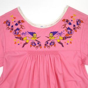 Adidas x Fafi Embroidered Babydoll Dress XS
